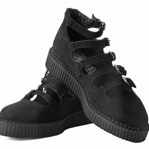 Tuk faux suede Mary Jane Creeper size 9